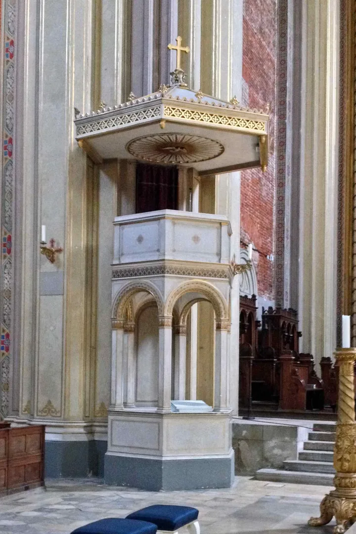 Preekstoel in Ludwigskirche, Munchen