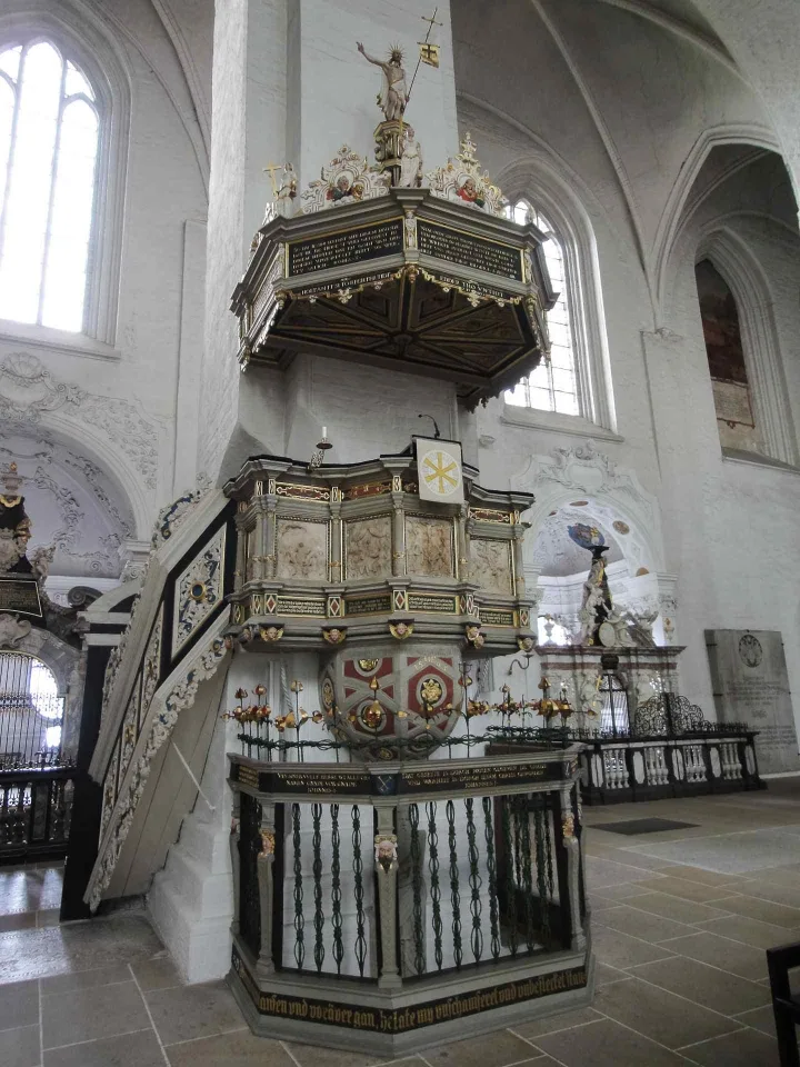 Pulpit at Lubecker Dom, Lubeck