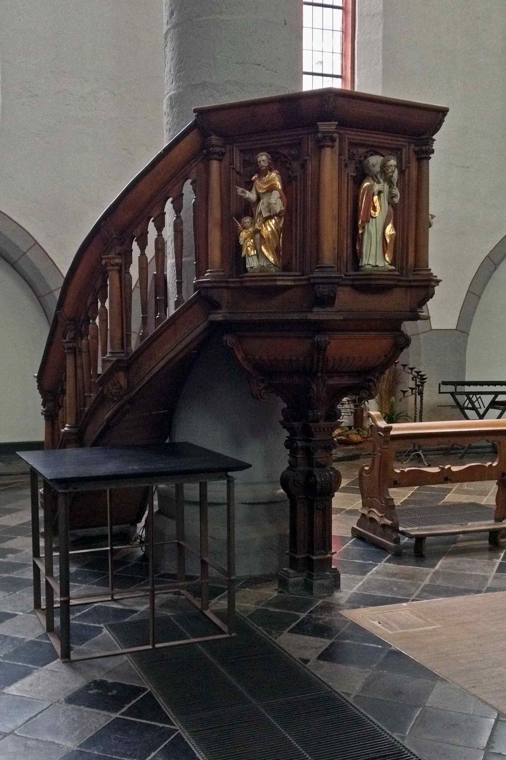 Preekstoel in Sankt Nikolaus, Aachen