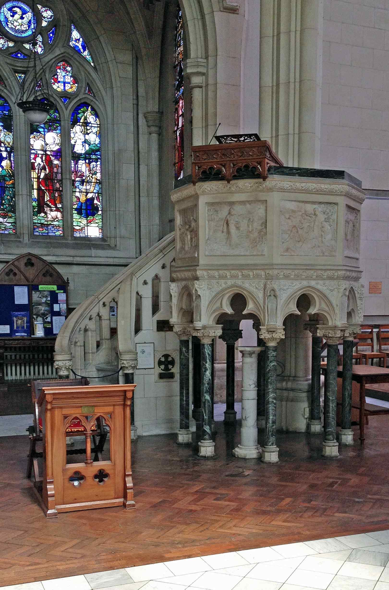 Pulpit at St Pauls Cathedral, Dunedin