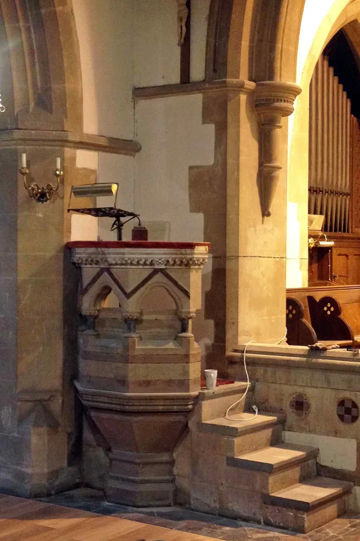 Pulpit at St Andrews, Sandford on Thames