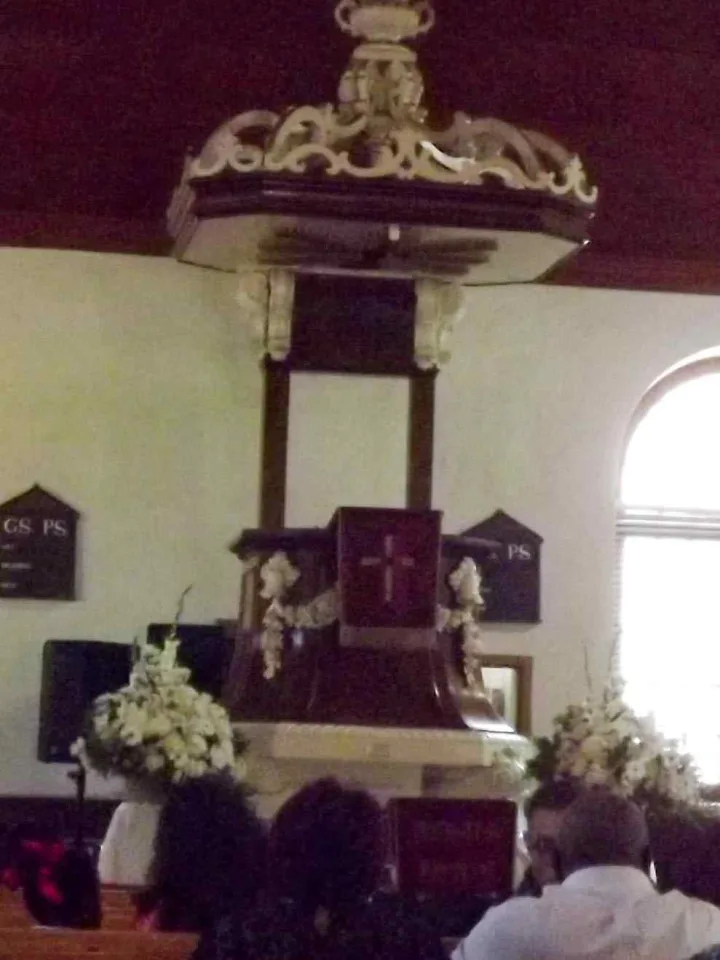 Preekstoel in Rynse Zendingskerk Stellenbosch, Stellenbosch