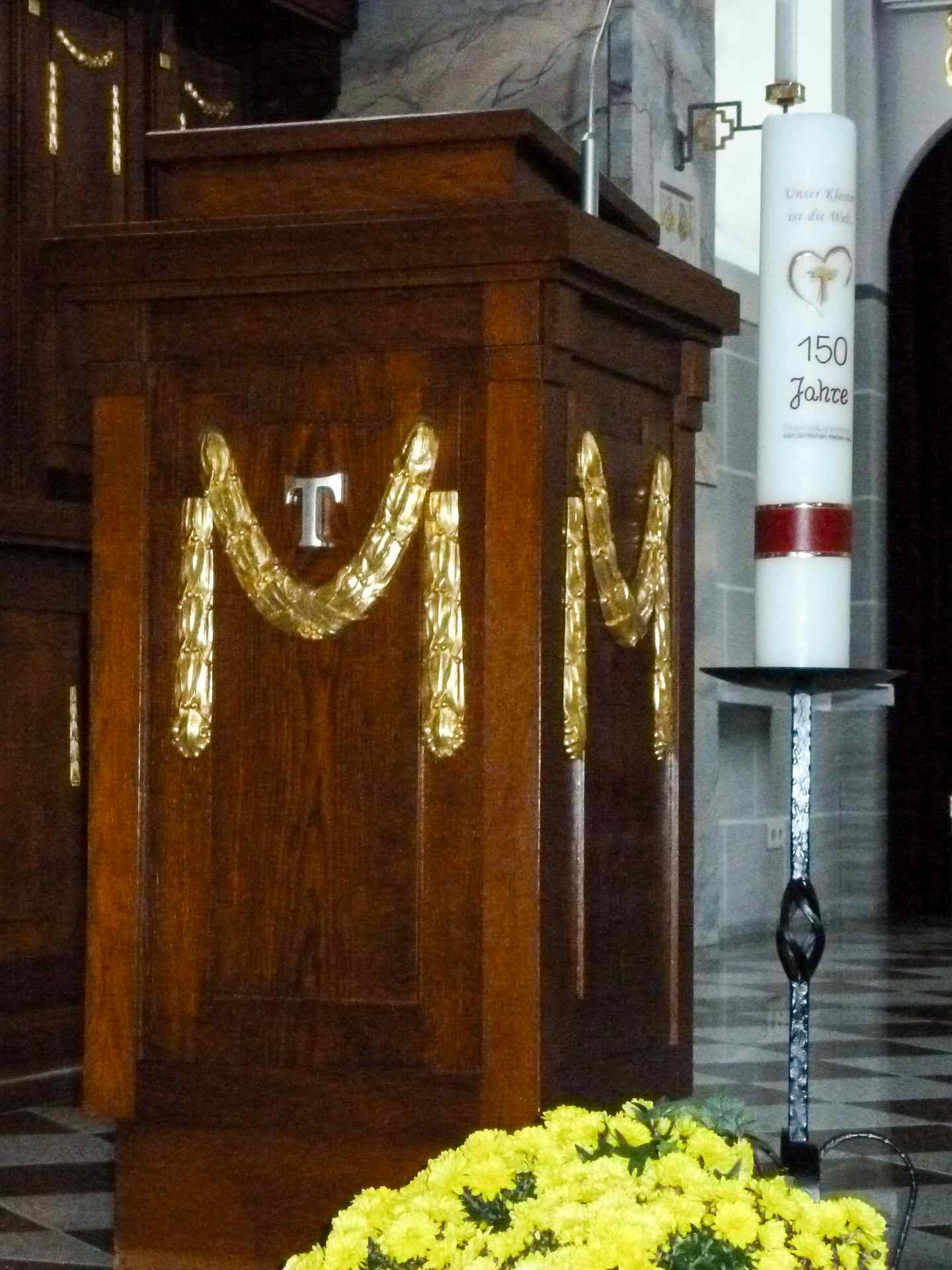 Preekstoel in Mutterhauskirche der Franziskanerinnen, Gengenbach