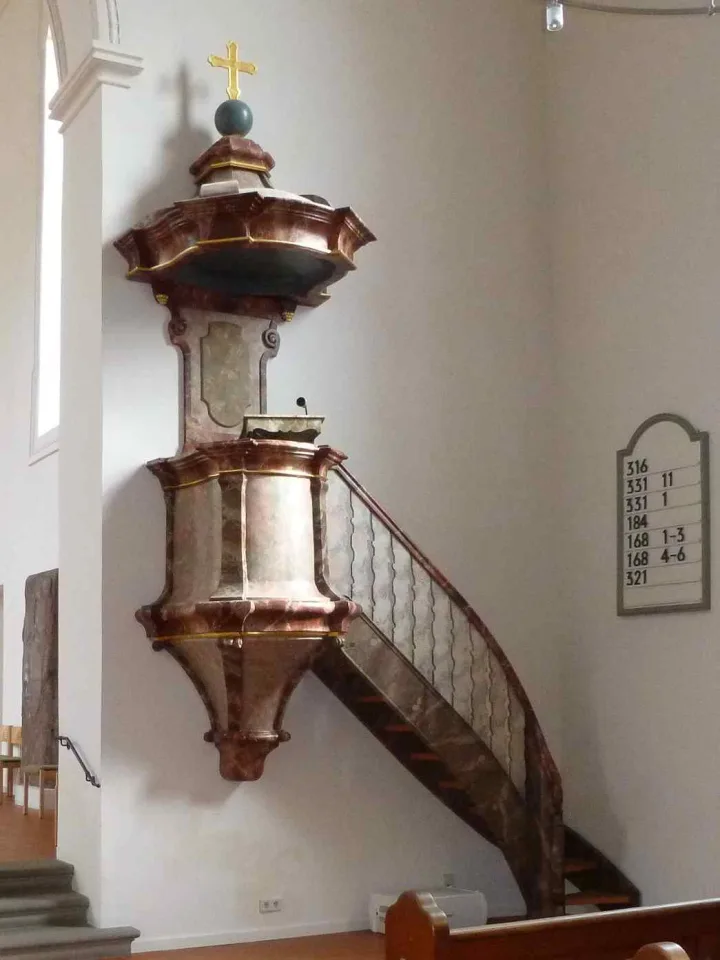 Preekstoel in Johanneskirche, Villingen