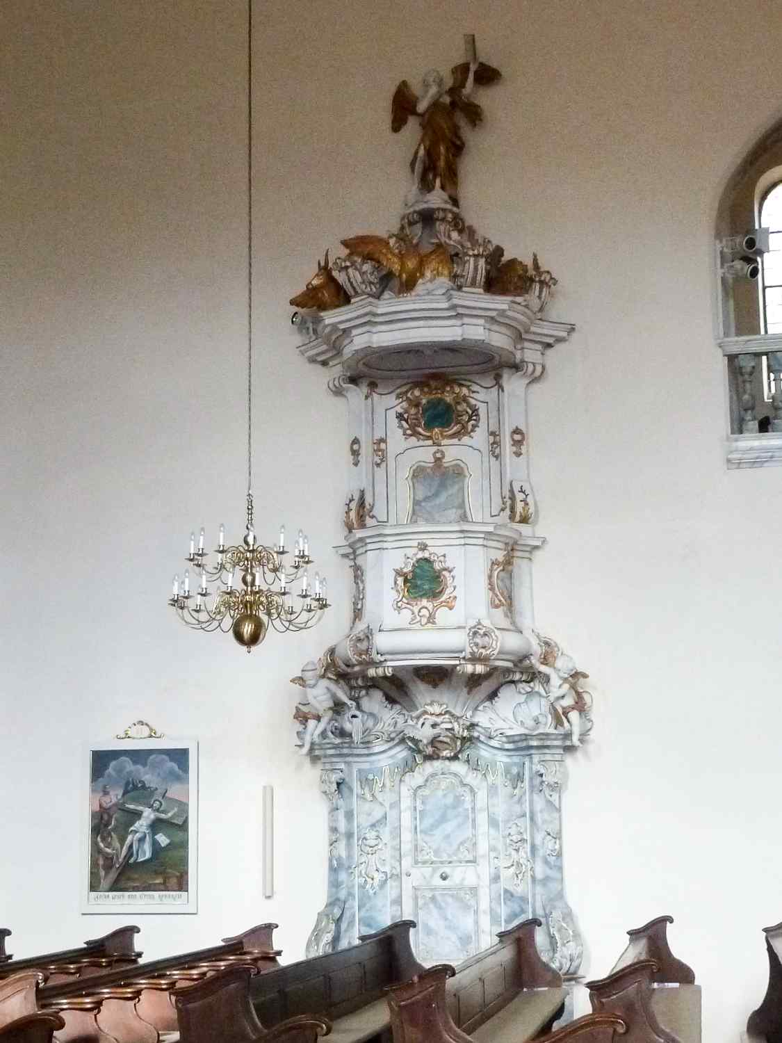 Preekstoel in St Martin, Gengenbach
