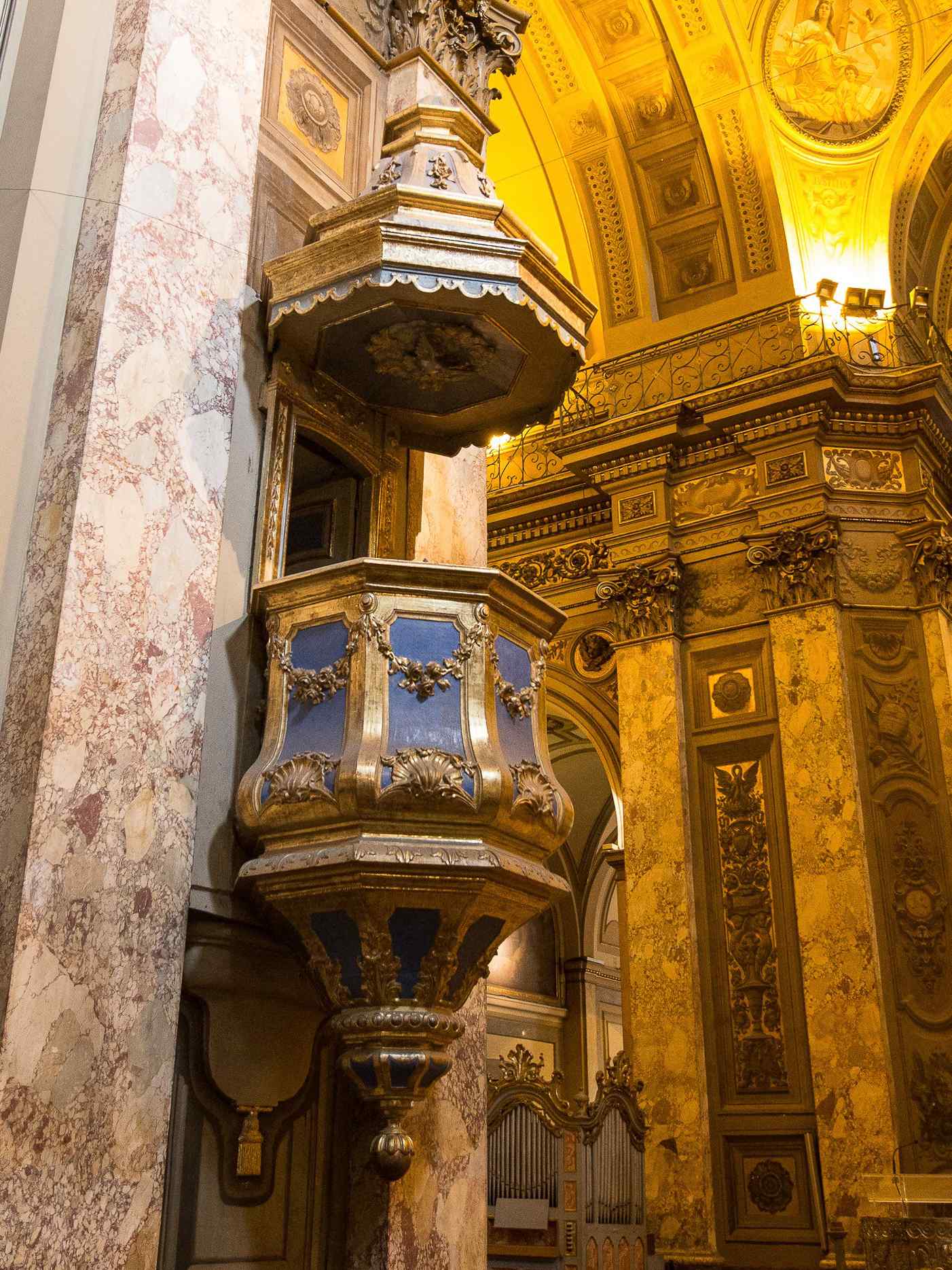 Pulpit at Metropolitan Cathedral, Buenos Aires