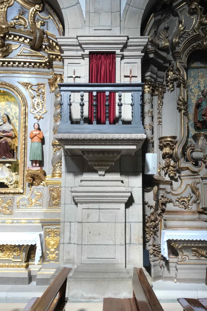 Preekstoel in Convento dos Congregados, 4710-228 Braga