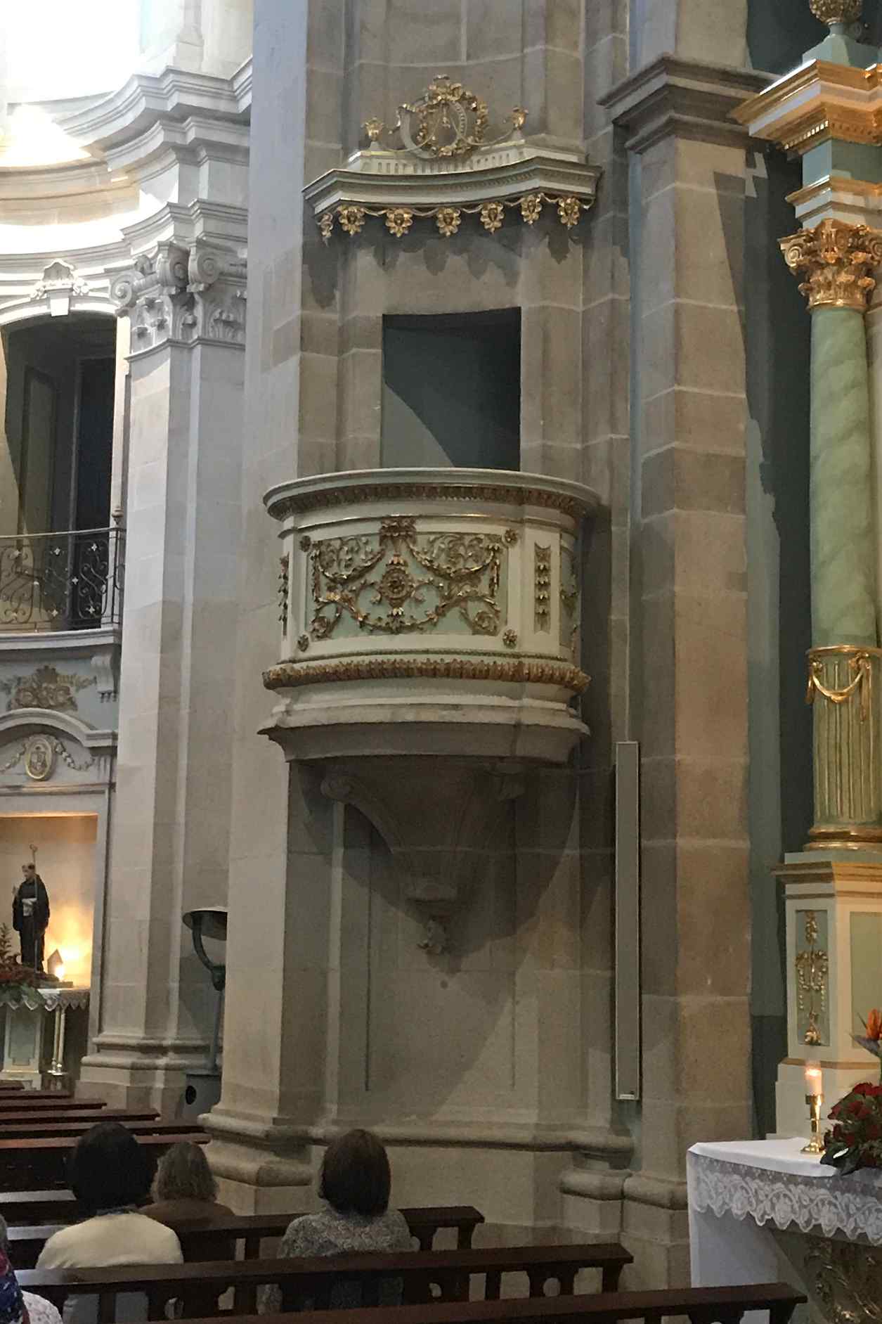Pulpit at Igreja de Sao Marcos, 4700-308 Braga