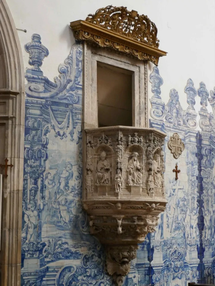 Pulpit at Igreja de Santa Cruz, Coimbra