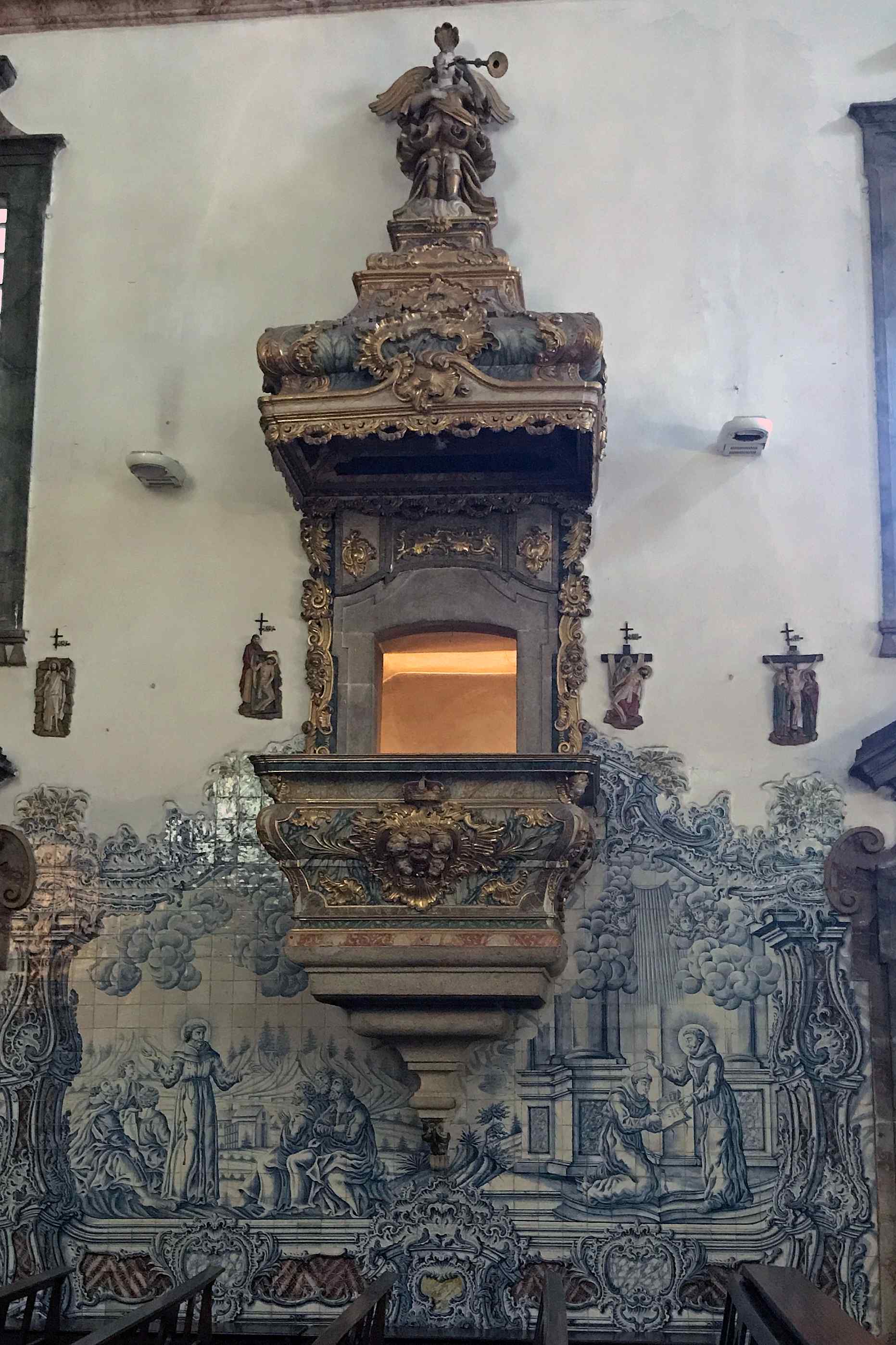Pulpit at Igreja dos Terceiros de Sao Francisco, 3510-027 Viseu