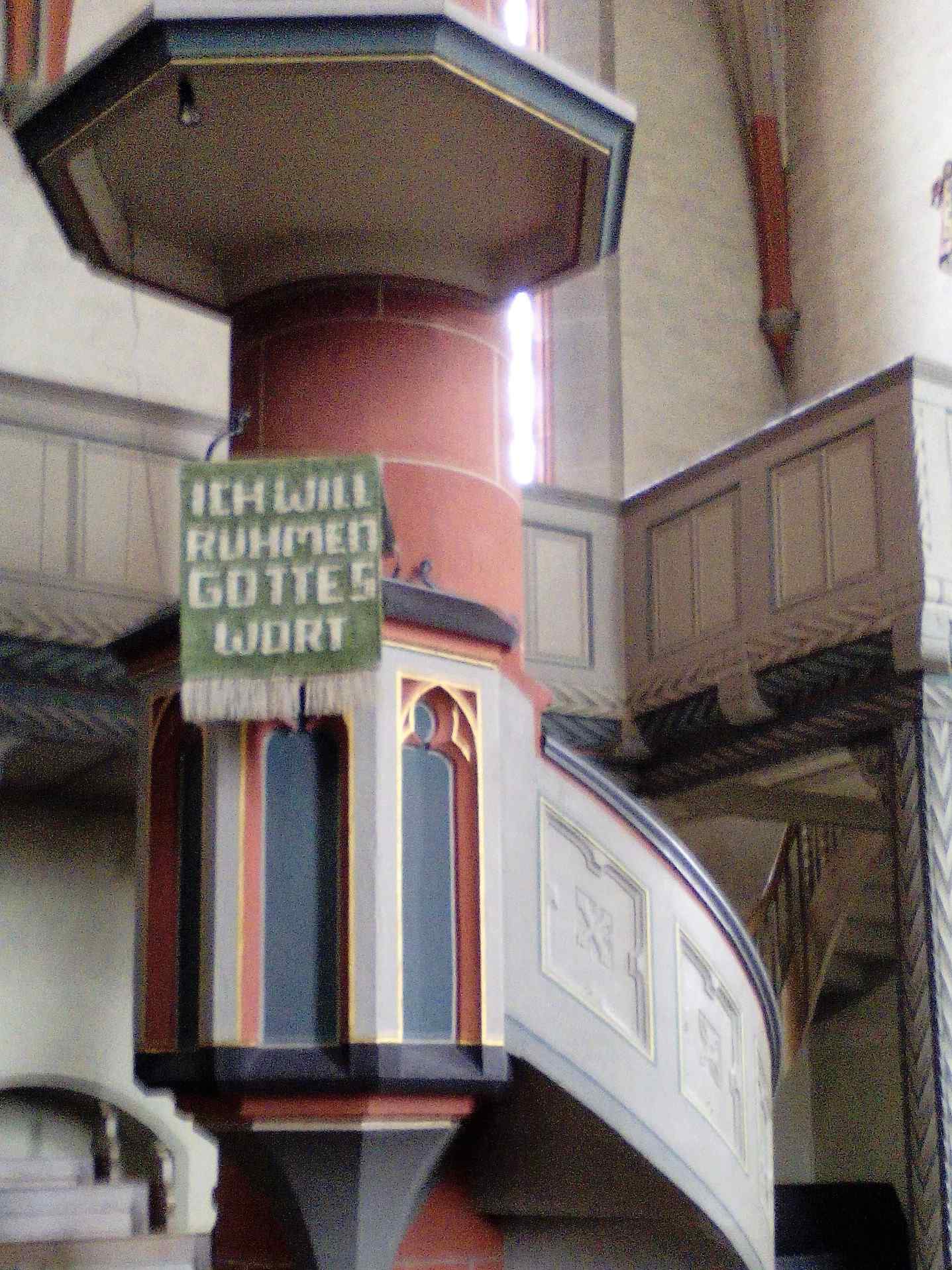 Pulpit at St Nikolai Kirche, Korbach