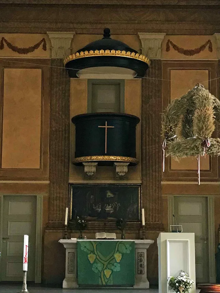 Preekstoel in Sankt Paulikirche, Hamburg