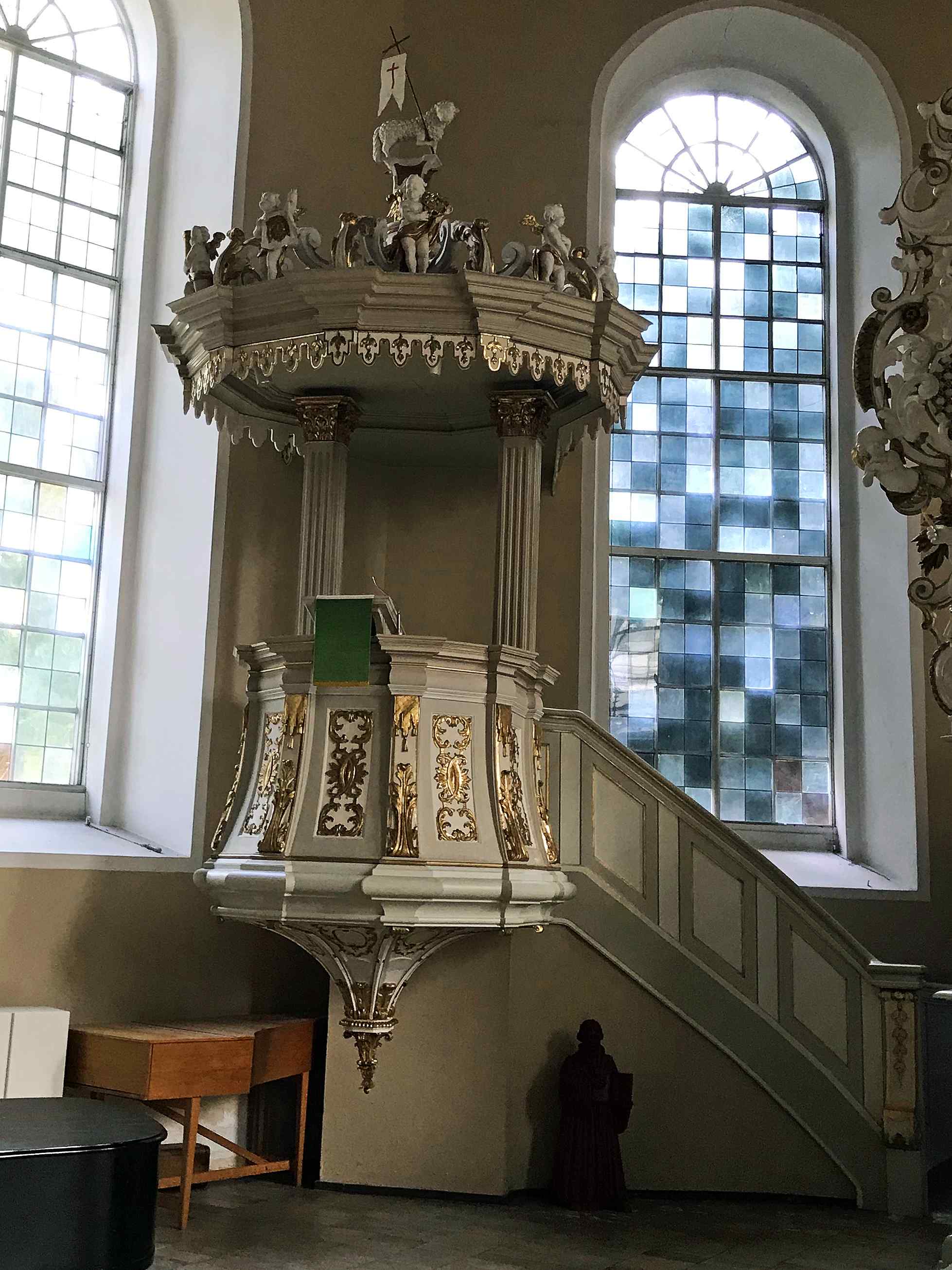Preekstoel in Christianskirche, Hamburg
