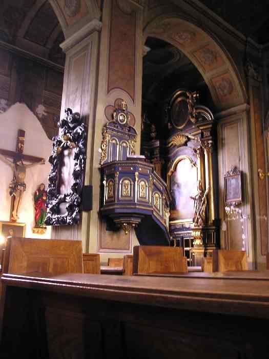 Preekstoel in Sw Klemensa, Wieliczka