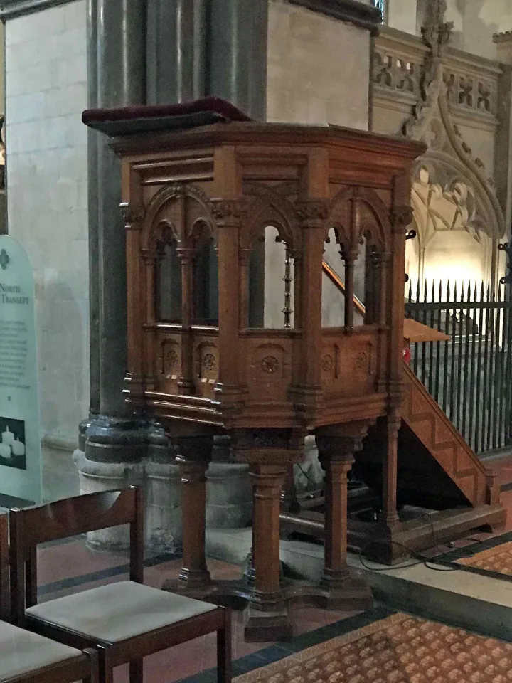 Pulpit at Rochester Cathedral, Rochester