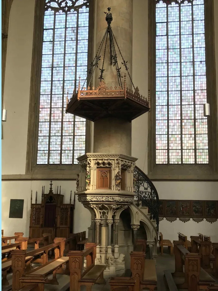 Pulpit at St Lambertikirche, Munster