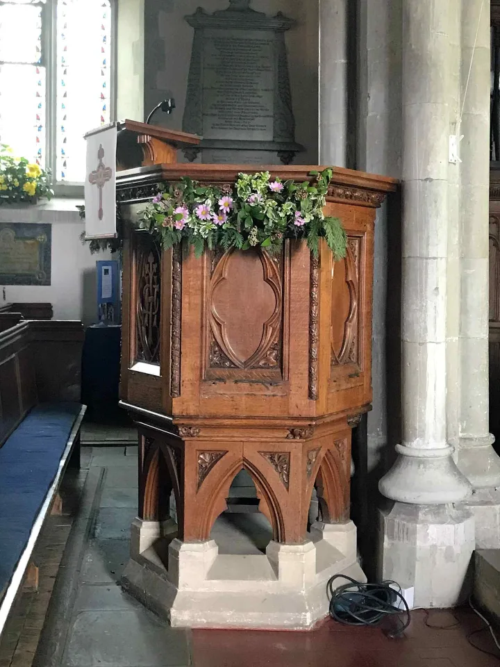 Pulpit at St Mary the Virgin, Westerham