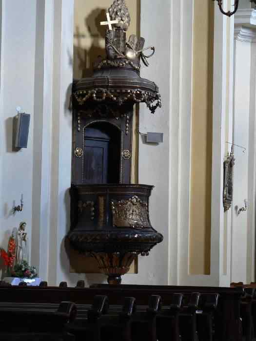 Preekstoel in Pieta, Rimavska Sobota