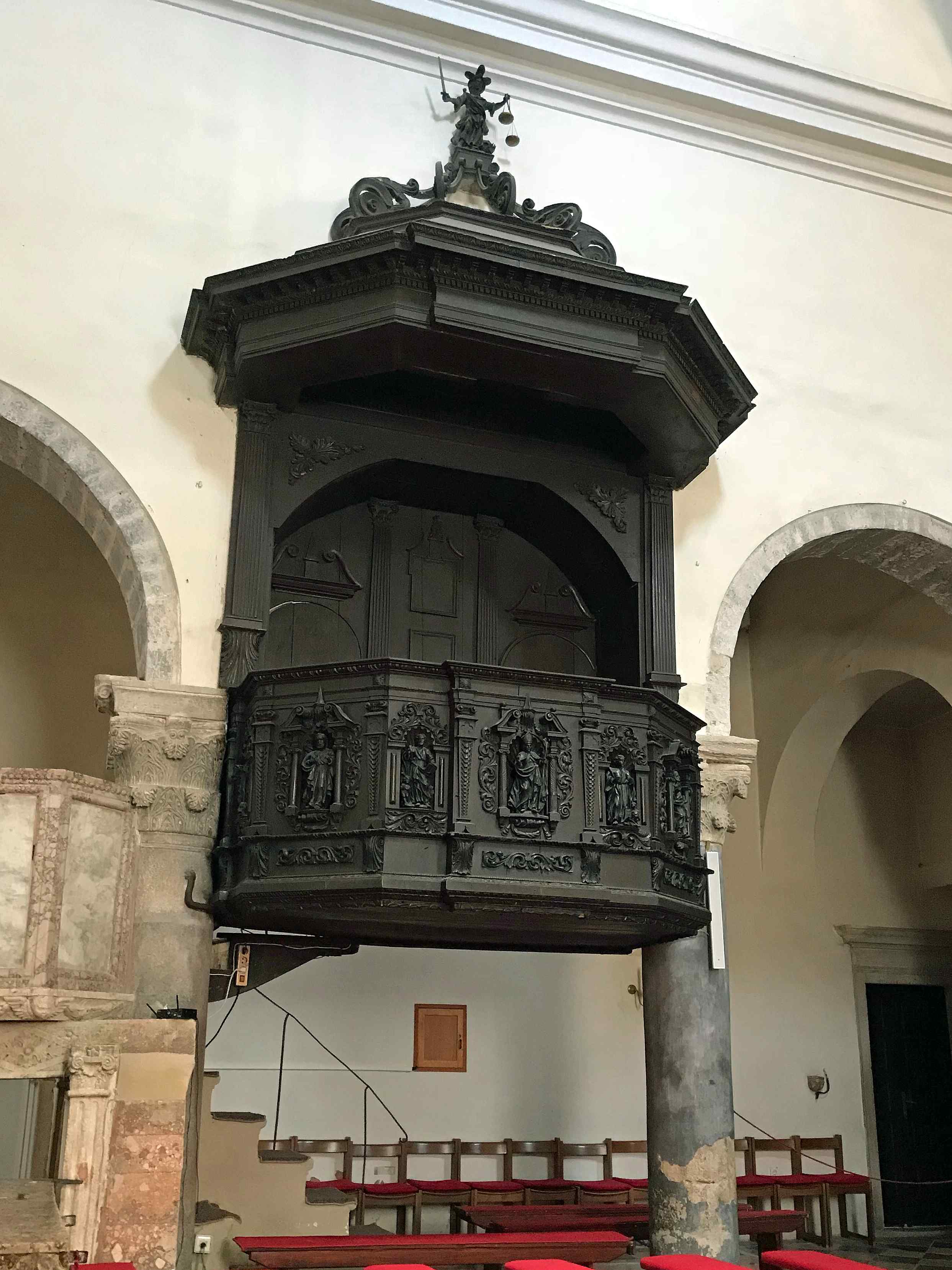 Pulpit at Krcka Katedrala, Krk