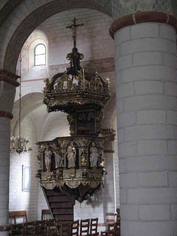 Preekstoel in Stubbekobing Kirke, Stubbekobing