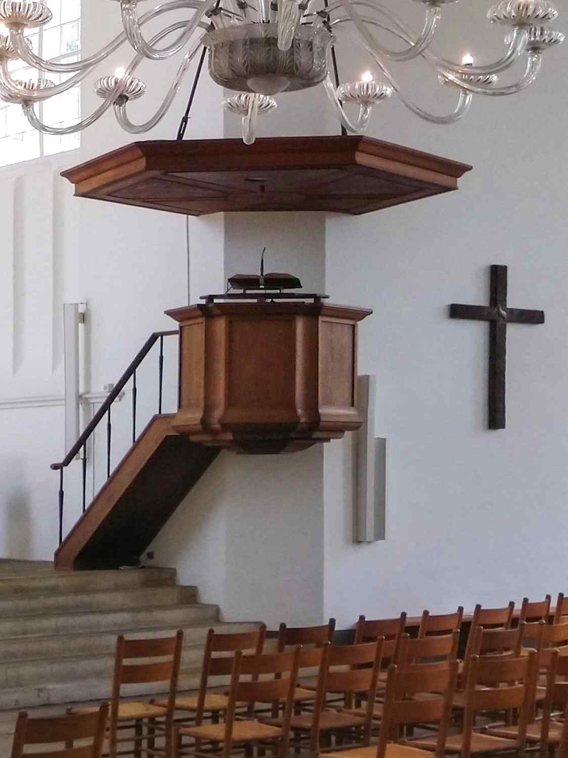 Preekstoel in Grote Kerk, Almelo